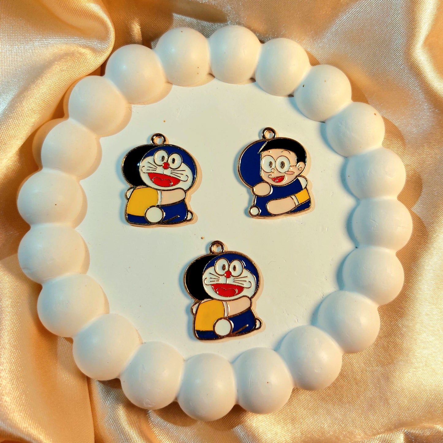 Dual sided doraemon nobita charms