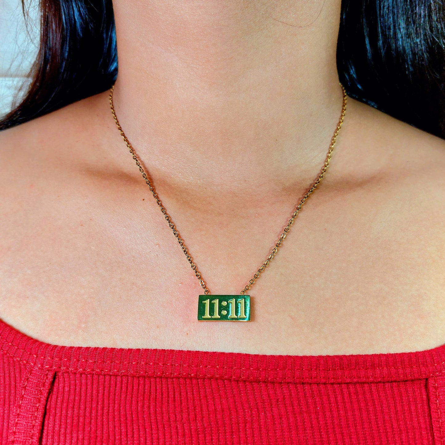 11:11 angel necklace