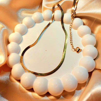 Snake chain necklace