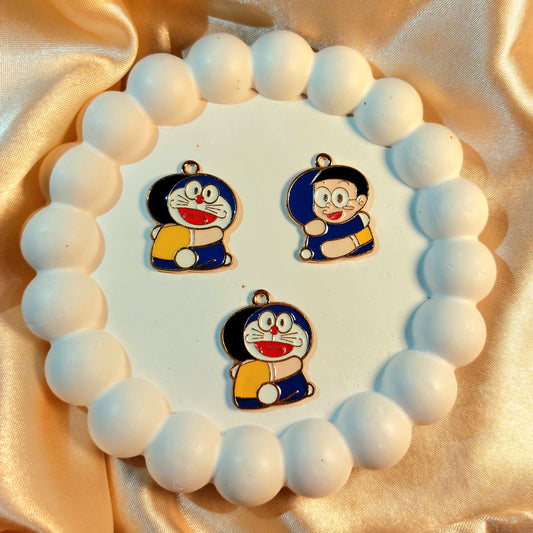 Dual sided doraemon nobita charms