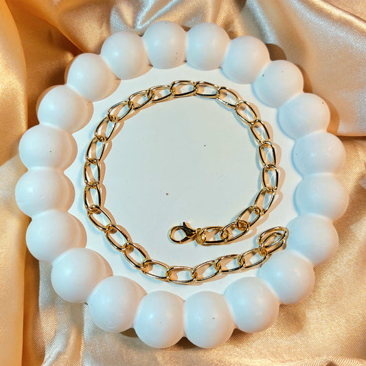 Anti-tarnish bracelet chain